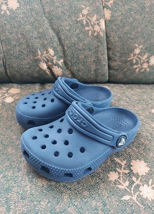 Детские босоножки (сабо) crocs 24-24,5 размер