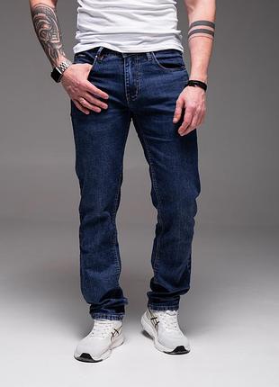 Темно-синие мужские джинсы wg