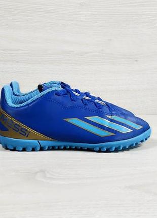 Детские футбольные сороконожки adidas x crazyfast messi club turf оригинал, размер 31.5