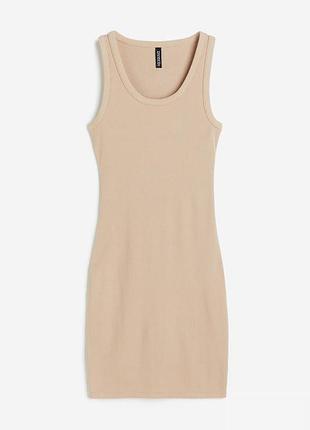 Новое платье майка в рубчик h&amp;m. новая коллекция! 3