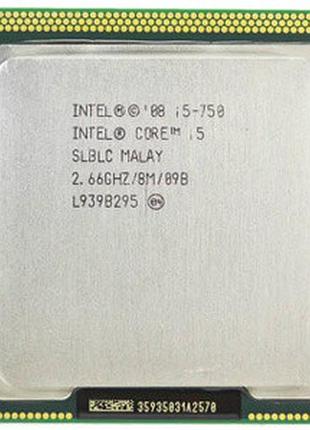 Процесор intel core i5-750 деталі для комп'ютера комп'ютерні запчастини процесор для комп'ютера