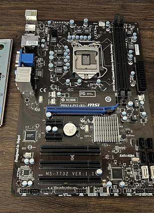Материнская плата msi ph61a-p35(b3) (s1155, intel h61)