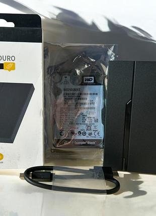 Зовнішній жорсткий диск western digital 250 gb 5400rpm usb 3.0
