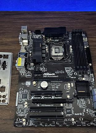 Материнська плата asrock z87 extreme 3 (socket 1150, intel z87) б/в