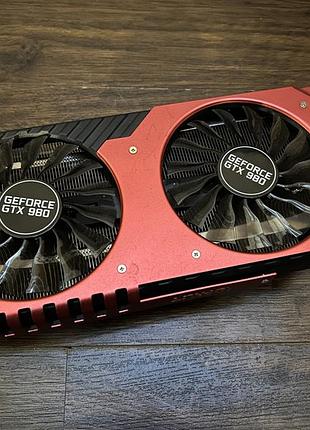 Відеокарта palit gtx 980 4gb gddr5 (ne5x980014g2-2042j) б/в