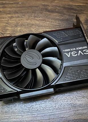 Відеокарта evga geforce gtx 1050 ti 4gb gddr5 б/у