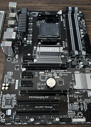 Материнська плата gigabyte ga-970a-ds3p (socket am3+, amd 970) б/в