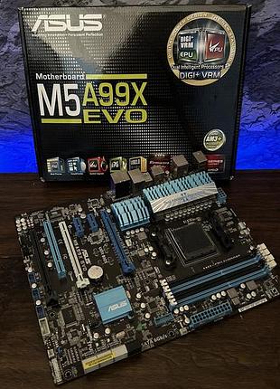 Материнская плата asus m5a99x evo (socket am3+, amd 990x) б/у