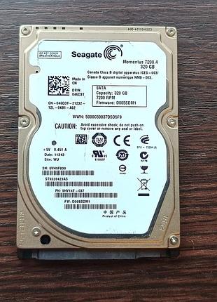 Жорсткий диск seagate hdd 2.5" 320 gb 7200rpm