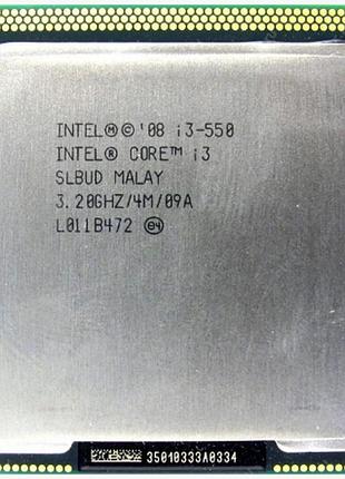Процесор intel core i3-550 s1156 б/у