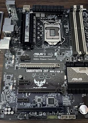 Материнська плата asus z97 mark2 (socket 1150, intel z97) б/в
