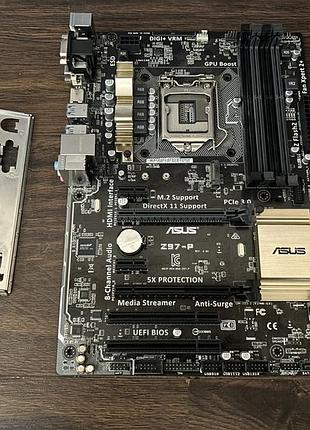 Материнська плата asus z97-p (socket 1150, intel z97) б/в