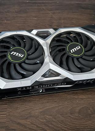 Видеокарта msi geforce rtx 2060 super ventus 6gb oc (geforce rtx 2060 super ventus gp oc) б/у