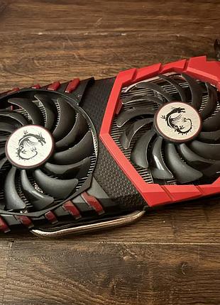 Видеокарта msi geforce gtx 1050 ti gaming x 4gb gddr5 б/у