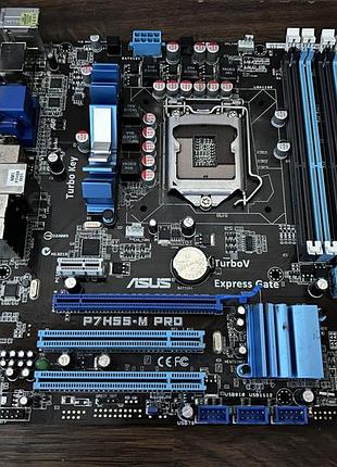 Материнська плата asus p7h55-m pro (s1156, intel h55) б/у