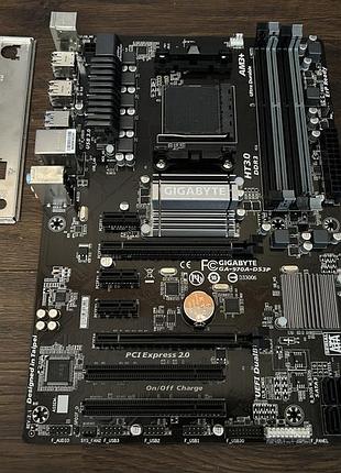 Материнская плата gigabyte ga-970a-ds3p (sam3+, amd 970) б/у