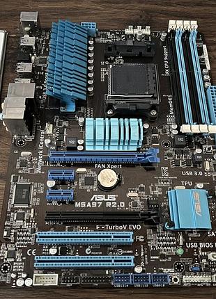 Материнская плата asus m5a97 r2.0 (socket am3+, amd 970) б/у