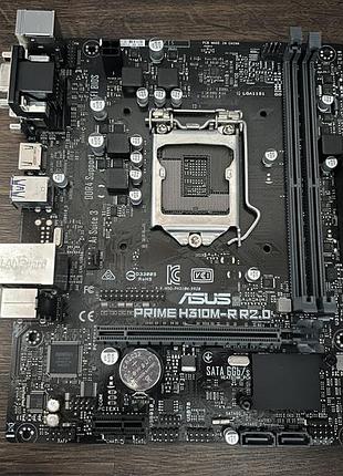 Материнська плата asus prime h310m-r r2.0 (s1151 v2, intel h310) б/у