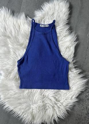 Фіолетовий топ zara