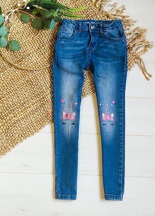 🌱джинси на 7/8р ціна -100 г 🍋д-76 см крок -54 см пояс -28 см