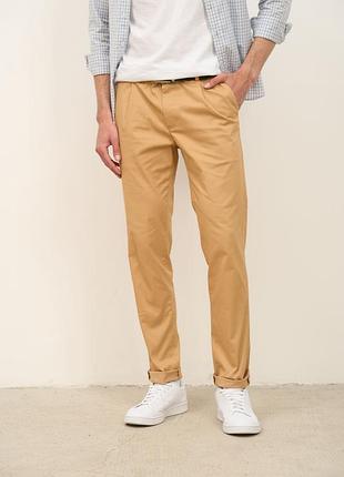 Брюки hasper pinch chinos beige