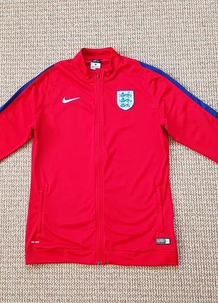 Nike england football track top олімпійка кофта на змійці оригінал (l)