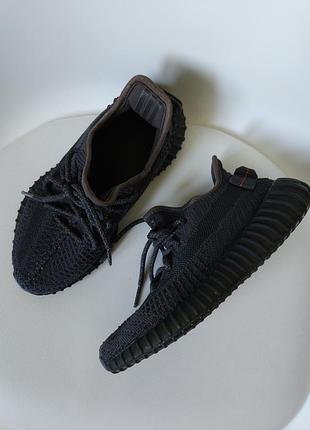 Оригінальні кросівки adidas yeezy boost 350 v2 black, кросівки  adidas yeezy оригінал 38 розмір
