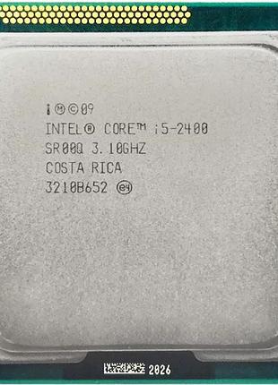 Процессор intel core i5-2400 3.1-3.4 ghz, lga1155 95w б/у