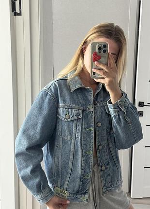 Джинсова куртка vans 6