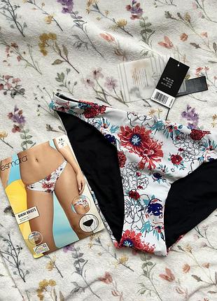 Плавки білі в принт