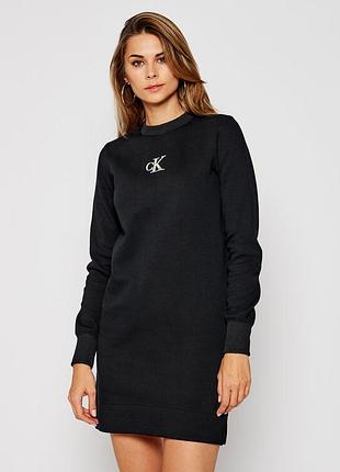 Тепла чорна сукня calvin klein