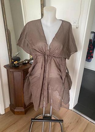 Оверсайз пляжная туника pieces accestories