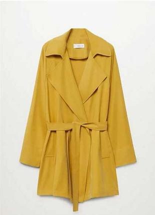 Плащ mango р. l-xl куртка