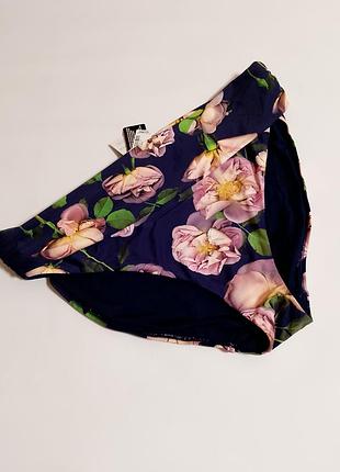 Новые высокие плавки в цветочный принт #1008#