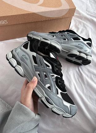 Asics gel-nyc 'black fjord grey'
