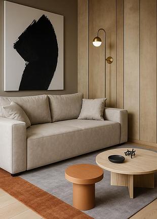 Диван urban calm для вітальні та студії  з розкладним механізмом єврокнижка 240х100см