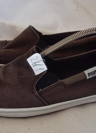 Кеды мокасины пума унисекс 38 размер
