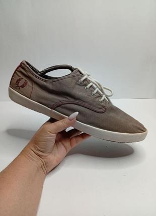 Акция!  мужские кеды мокасины fred perry 44-45р
