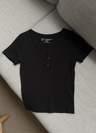 Нова футболка в рубчик primark