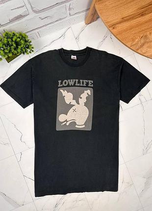 Футболка lowlife мерч черная размер ххл