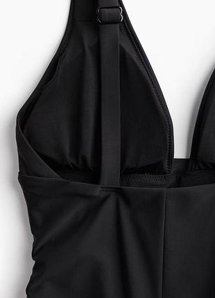 Купальник новий утяжка базовий чорний h&m6 фото