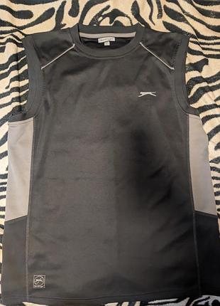 Футболка спортивна безрукавка slezenger