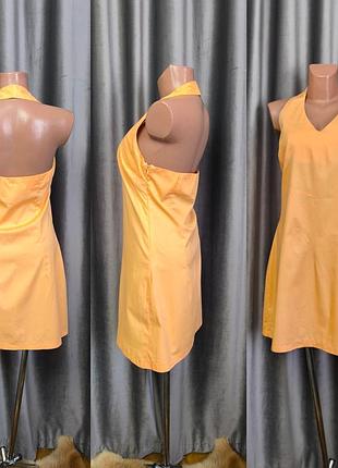 Стильне котонове міні плаття 2