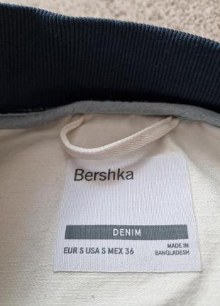 Bershka джинсовый бомбер 8