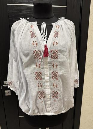 Легка блуза вишиванка