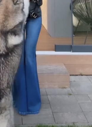 Джинсы клеш клеш тренд