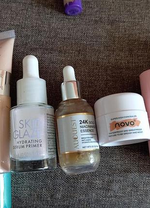 Праймер для макияжа. консилер. база для макияжа. тональная основа. bb крем.