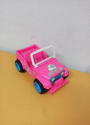 Рідкісний рожевий машина джип barbie