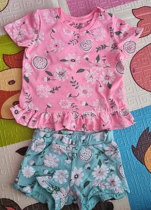 Летний комплект для девочки