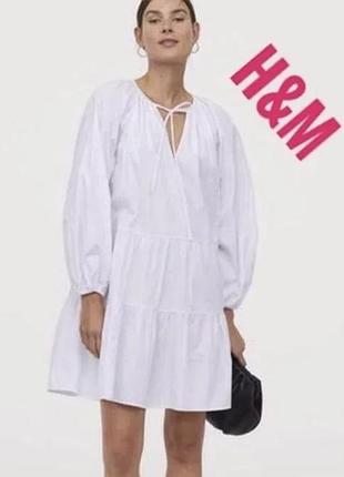 Шикарна брендова легка, котонова сукня  h&m
